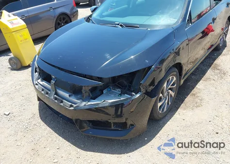 2018 Honda Civic Ex z USA, uszkodzony, nr VIN 2HGFC2F76JH605561